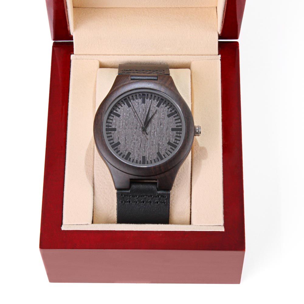 Personalized Engraved Watch for Men - Romantic Anniversary Gift, Christmas Present for Him - Perfect for Couples, Date Nights & Special Occasions
