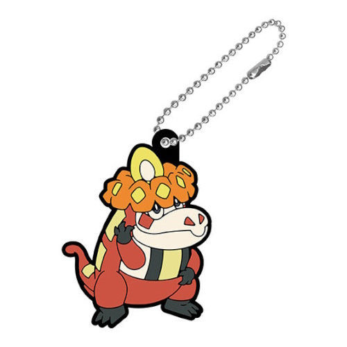 Pokemon Rubber Mascot Vol. 27 - Bandai 2 Inch Keychain - Cute Collectible Figure for Backpacks, Keys & Gifts | Official Pokemon Merchandise