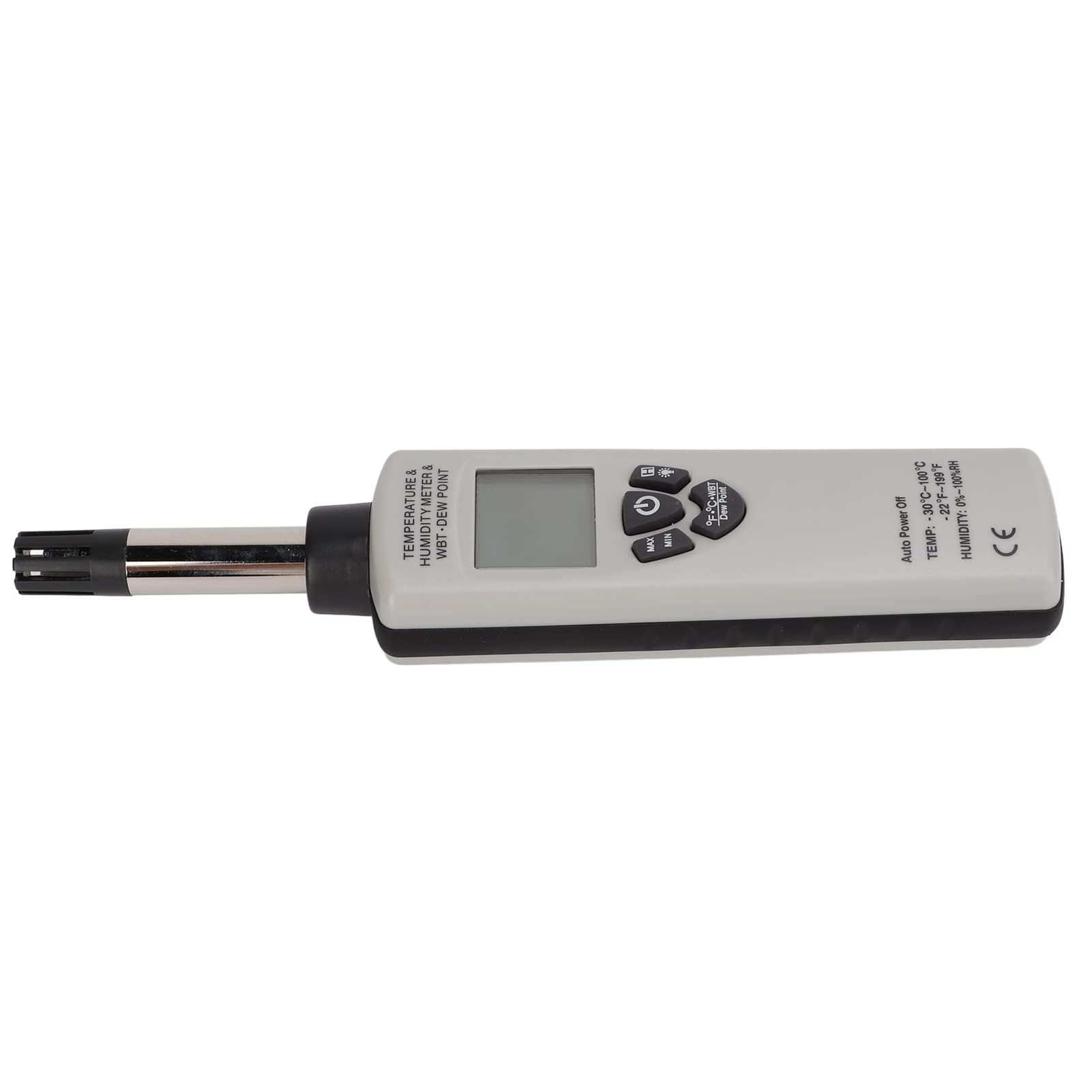 EVTSCAN DT-321S Industrial Thermometer & Hygrometer - High Accuracy Temperature Humidity Meter with Dew Point & Wet Bulb Measurement - Perfect for HVAC, Food Storage, Laboratory & Warehouse Monitoring