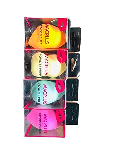Revanshi Professional Makeup Sponge Set - 4 Pack Beauty Blender for Flawless Foundation, Concealer & Powder Application | Soft Pink Cosmetic Sponge for Seamless Blending | Perfect for Daily Makeup, Contouring & On-the-Go Touch Ups