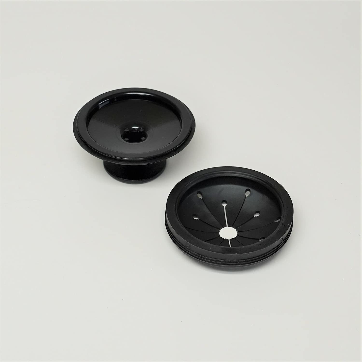 GE WC11X20163 Garbage Disposal Splash Guard & Stopper Assembly - Compatible with WC11X10003, WC03X0111, WC03X0125, WC11X0055, WC11X0058, WC11X10001 Models - Perfect for Kitchen Sink Waste Disposal Systems