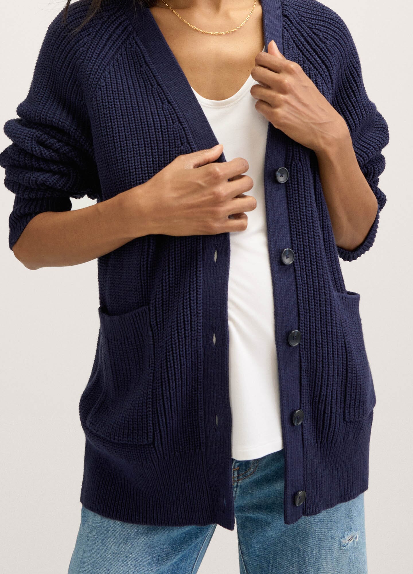 Premium Cotton Marlow Cardigan for Men - Soft & Comfortable Knit Sweater - Perfect for Casual Wear, Office & Fall Layering