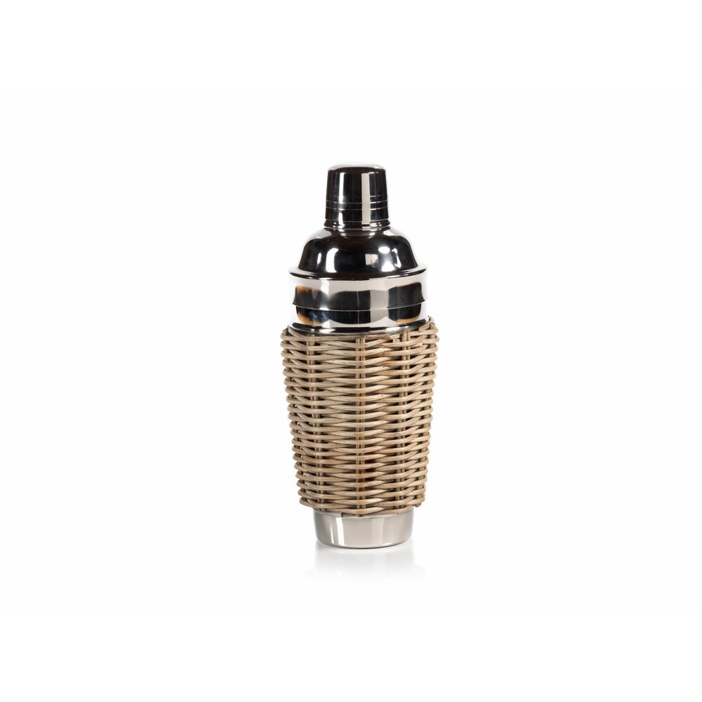Premium Bahama 9-Inch Tall Cocktail Shaker Set - Stainless Steel Bar Mixing Tool for Margaritas, Martinis & Mojitos - Perfect for Home Bars, Parties & Professional Bartenders