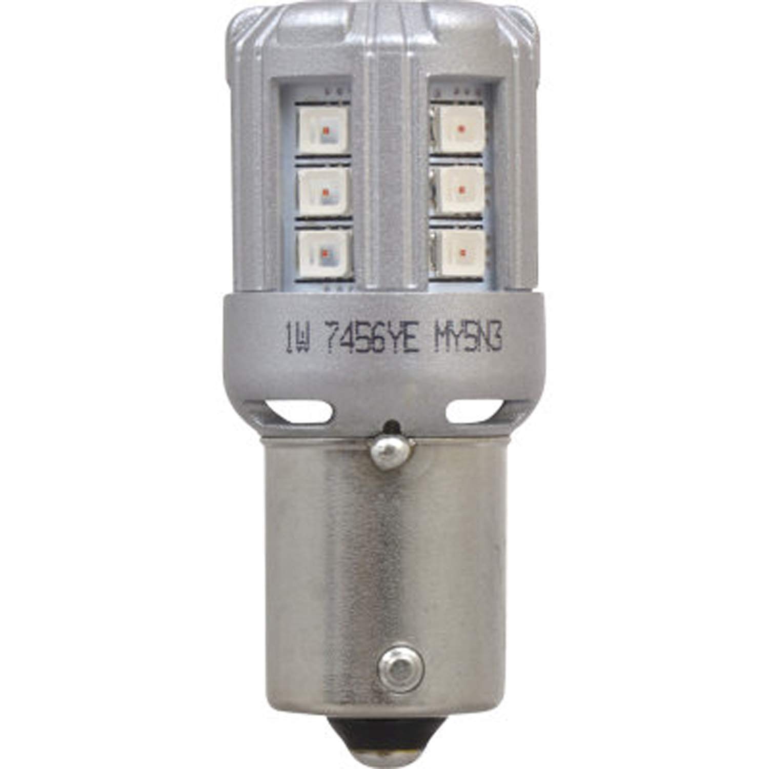 SYLVANIA 1156 LED Amber Bulbs - 2 Pack for Park & Turn Lights