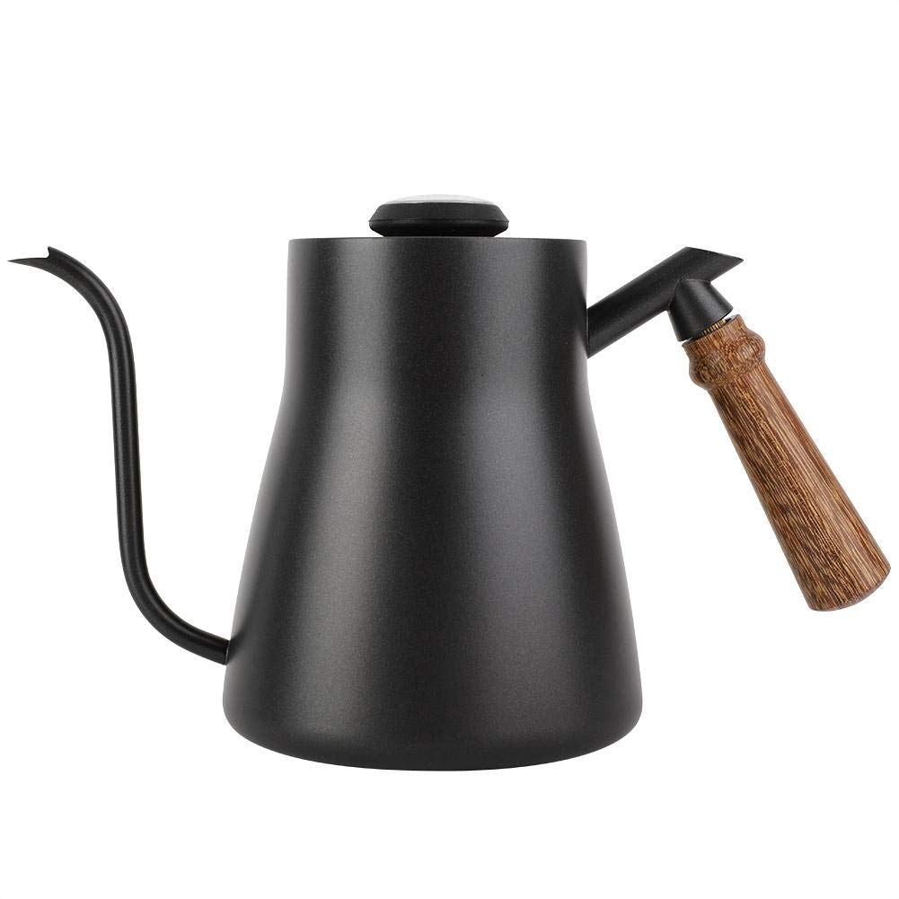 Premium Stainless Steel Gooseneck Pour Over Coffee Kettle - 850ml Precision Spout for Perfect Coffee & Tea Brewing - Ideal for Home Baristas, Specialty Coffee Shops & Gift Giving (Without Thermometer)