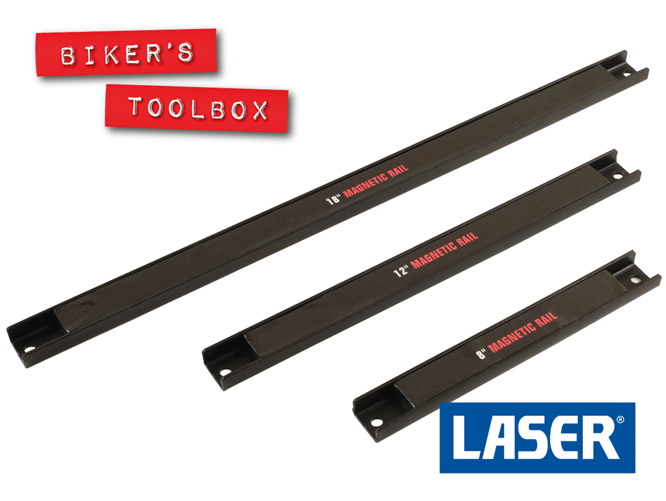 3 Piece Magnetic Tool Rack Set - Heavy Duty Garage Organizer for Wrenches, Screwdrivers & DIY Tools | Perfect for Workshop, Garage & Home Storage Organization