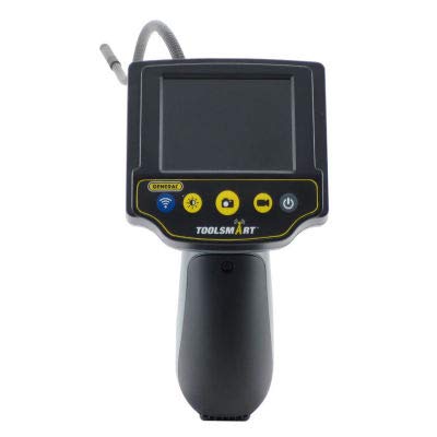 General Tools TS03 Toolsmart Video Inspection Camera - 3.5mm Borescope with 5m Cable for Plumbing, HVAC & Automotive Diagnostics - Perfect for Home Repairs & Industrial Inspections