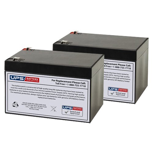 Rascal MicroBalance 170 Replacement Battery Set for UPS Backup Power - Compatible with Home & Office Electronics, Emergency Power Supply