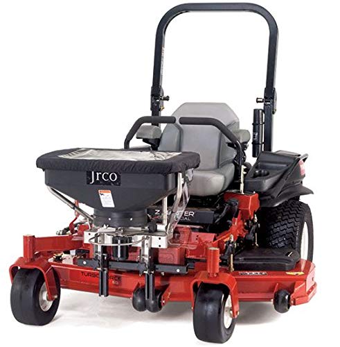 JRCO 503 Electric Broadcast Spreader with Foot Control - Lawn Fertilizer Spreader for Grass Seed, Salt & Ice Melt - Perfect for Yard, Garden & Driveway Maintenance