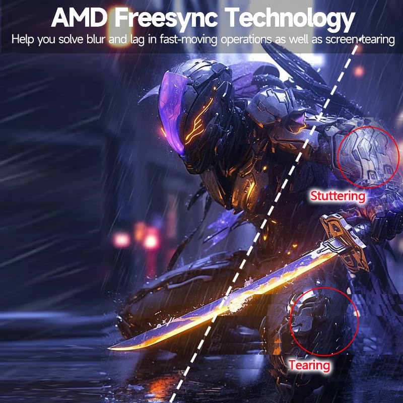 ZZA 32-Inch 180Hz Curved Gaming Monitor - FHD 1080P, 1500R Curvature, 1ms GTG, HDR 600, 122% sRGB, FreeSync & G-Sync Compatible, DP/HDMI, VESA Mount - Perfect for PC Gaming, Office Work, and Home Entertainment