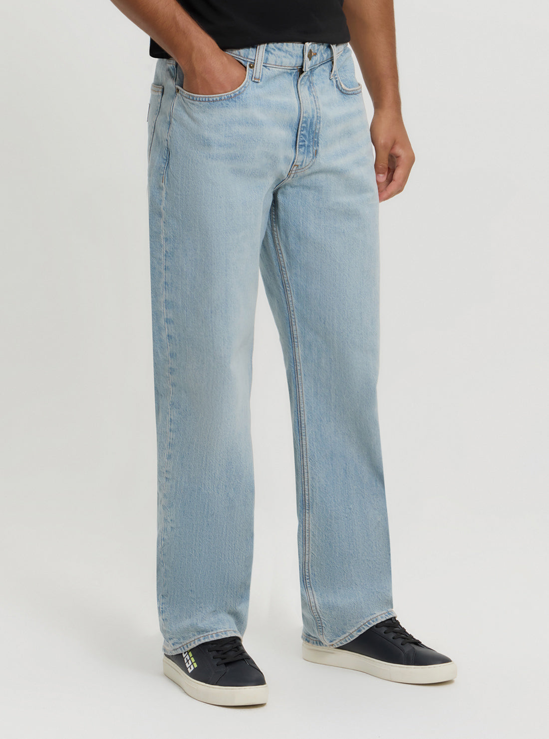 Guess G18 Relaxed Fit Women's Jeans - Comfortable Stretch Denim Pants for Casual Wear & Everyday Outfits