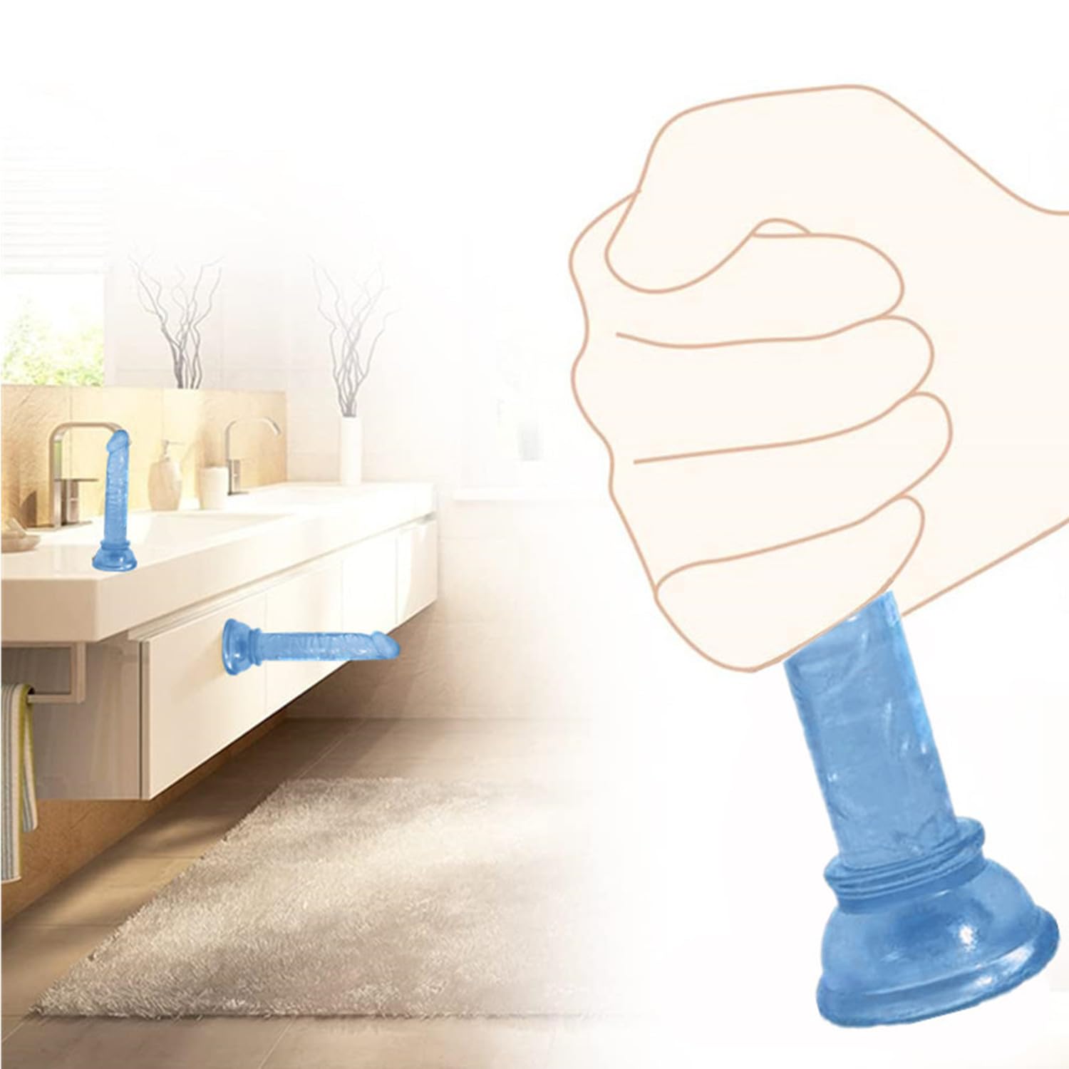 Realistic Mini Silicone Dildo with Strong Suction Cup - Flexible Beginner Sex Toy for G-Spot Stimulation & Hands-Free Play | Perfect for Solo Pleasure, Couples Play & Discreet Storage