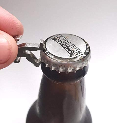 Bigfoot Keychain Bottle Opener with Carabiner - Microsquatch Charm for Hiking, Camping & Outdoor Enthusiasts - Perfect Sasquatch Fan Gift (USA Designed) - Ideal for Backpacks, Coolers & Outdoor Adventures
