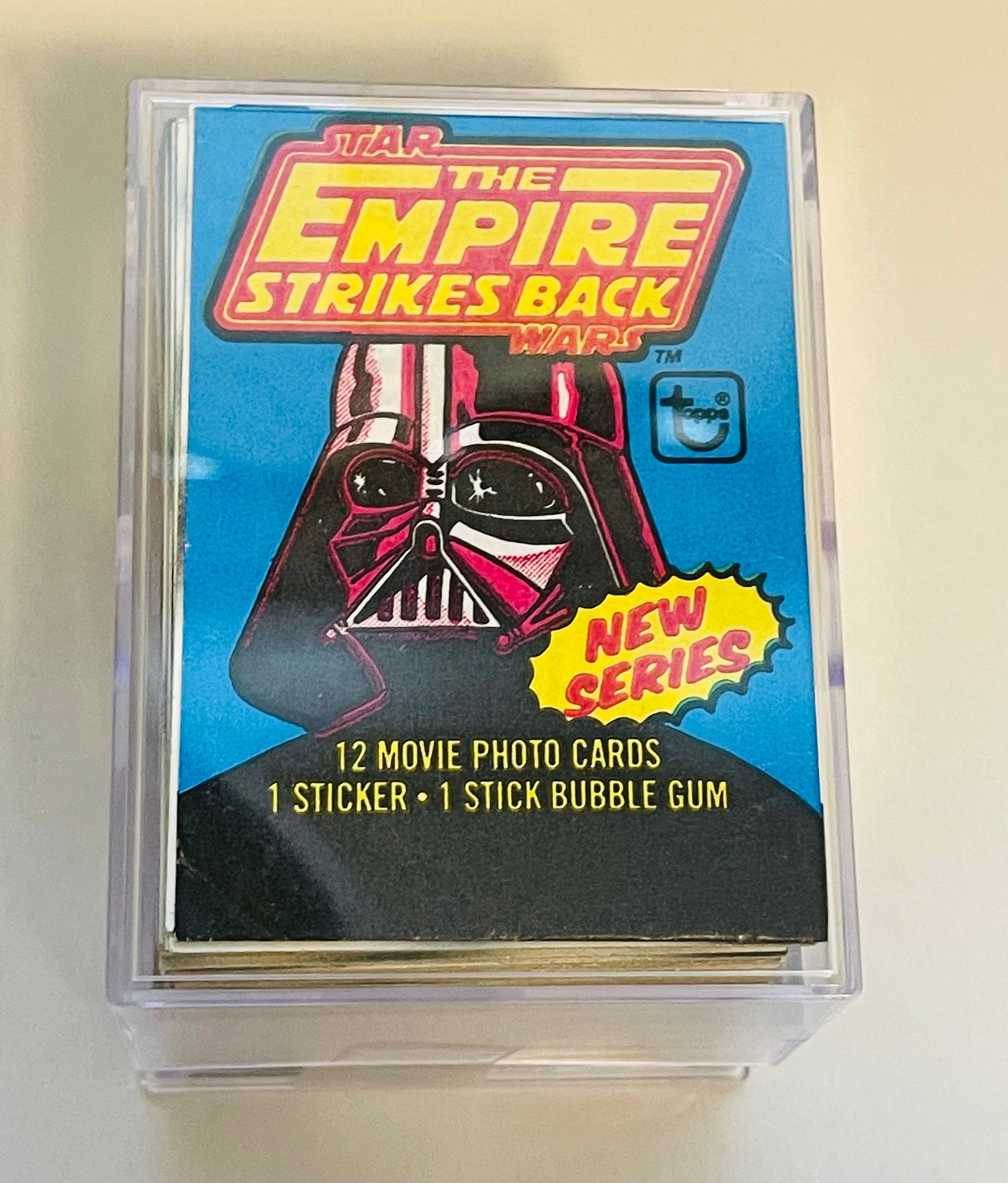 Empire Strikes Back Trading Cards & Stickers Set (1981) - High Grade Condition - Vintage Star Wars Collectibles for Display & Investment