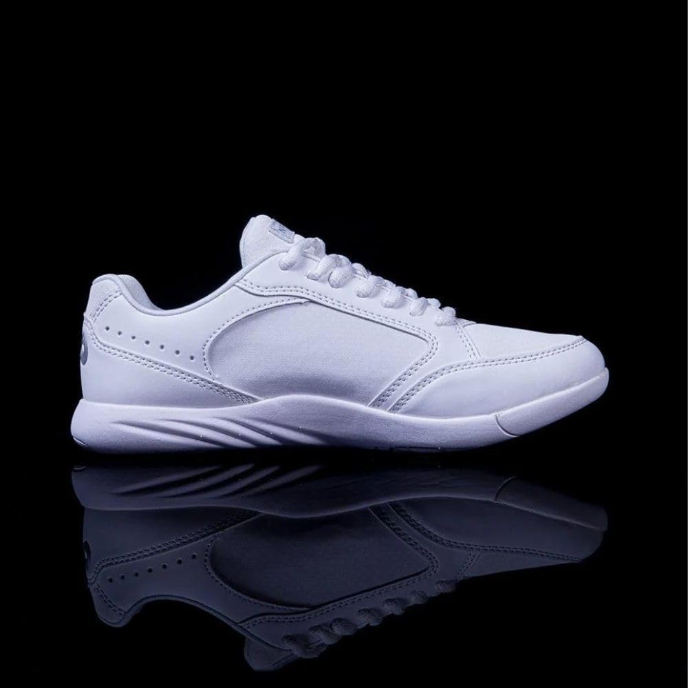 Nfinity Women's Premium Cheerleading Sneakers - Lightweight, Breathable & Flexible Gym Shoes with Memory Foam Insole for Superior Comfort - Perfect for Cheerleading, Dance, Gymnastics & Athletic Training
