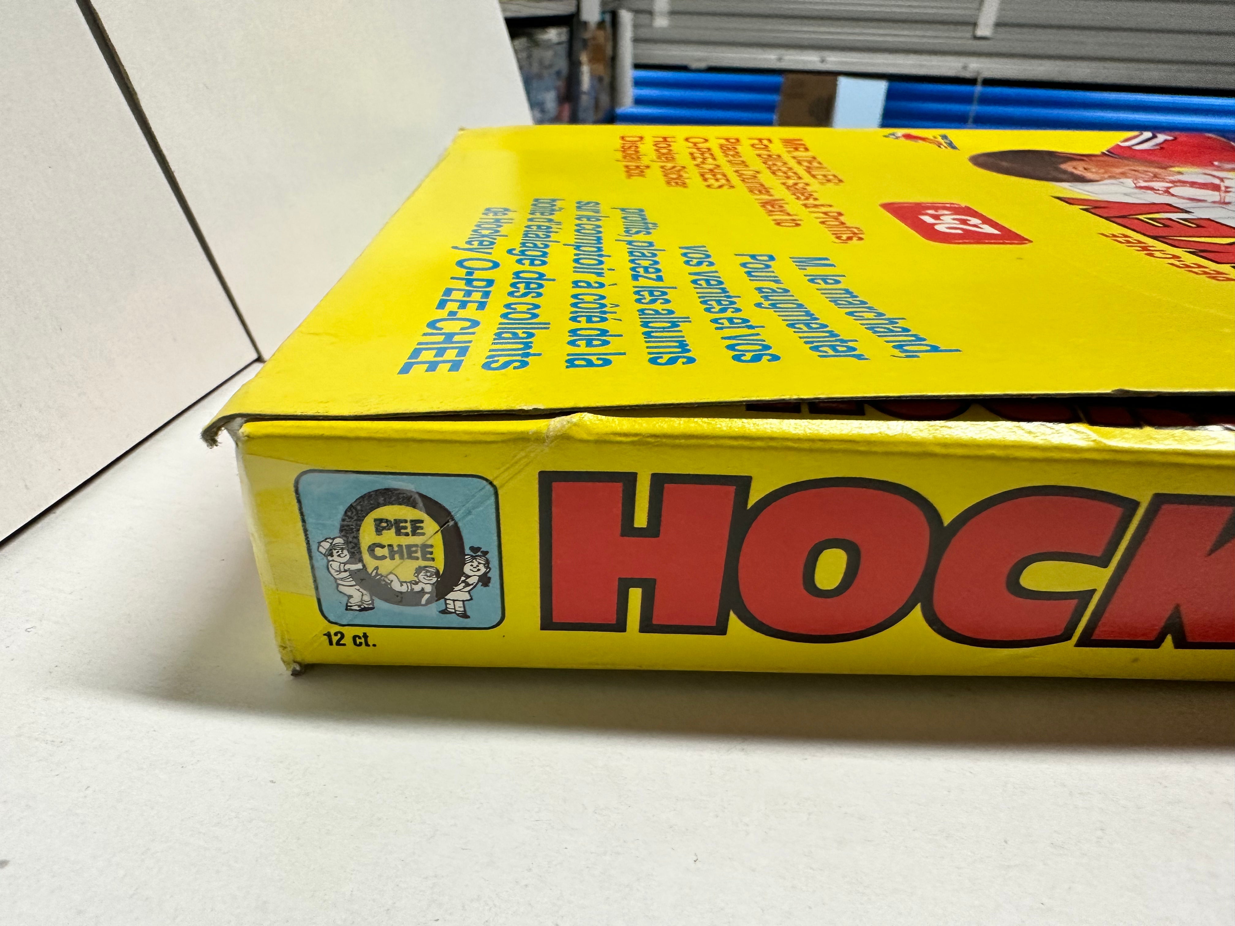 12-Pack OPC Hockey Sticker Albums Box - Collectible Sports Trading Cards for Kids & Adults - Perfect for Gifts, Parties, and Memorabilia Collections
