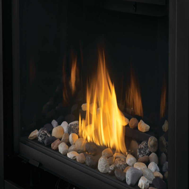 Napoleon Ascent Multi-Sided See-Through Direct Vent Gas Fireplace - BHD4 Model | Perfect for Living Rooms, Patios & Modern Home Decor
