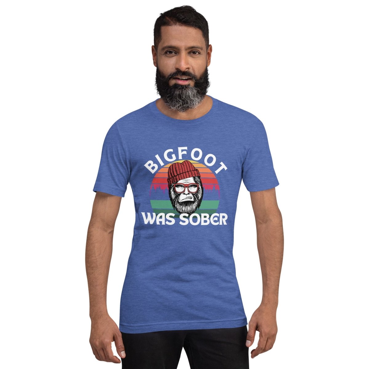 Bigfoot Was Sober! Funny Cryptid Humor Unisex T-Shirt - Perfect for Halloween Costumes, Cryptozoology Fans & Casual Wear