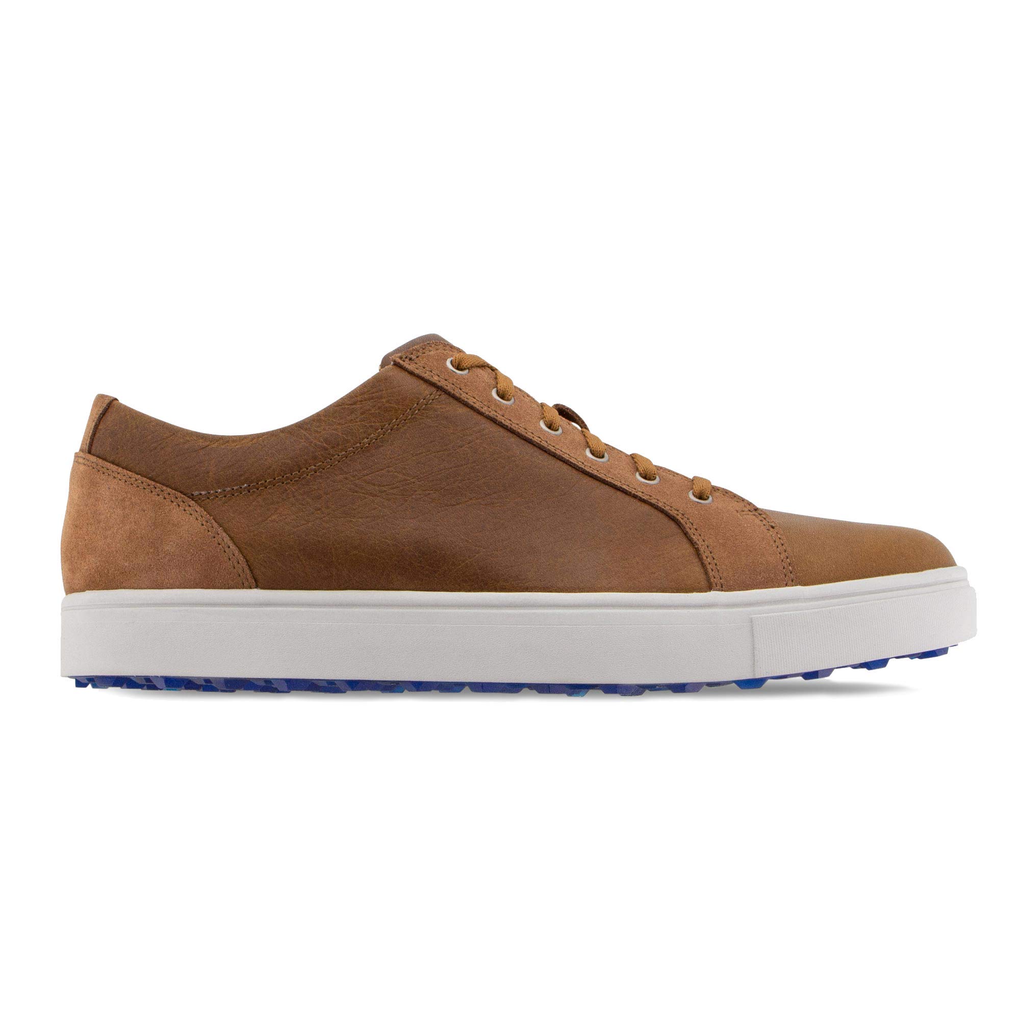 FootJoy Men's Club Casuals Spiked Golf Shoes - Comfortable Waterproof Golf Footwear for Men | Perfect for Golf Course & Casual Wear
