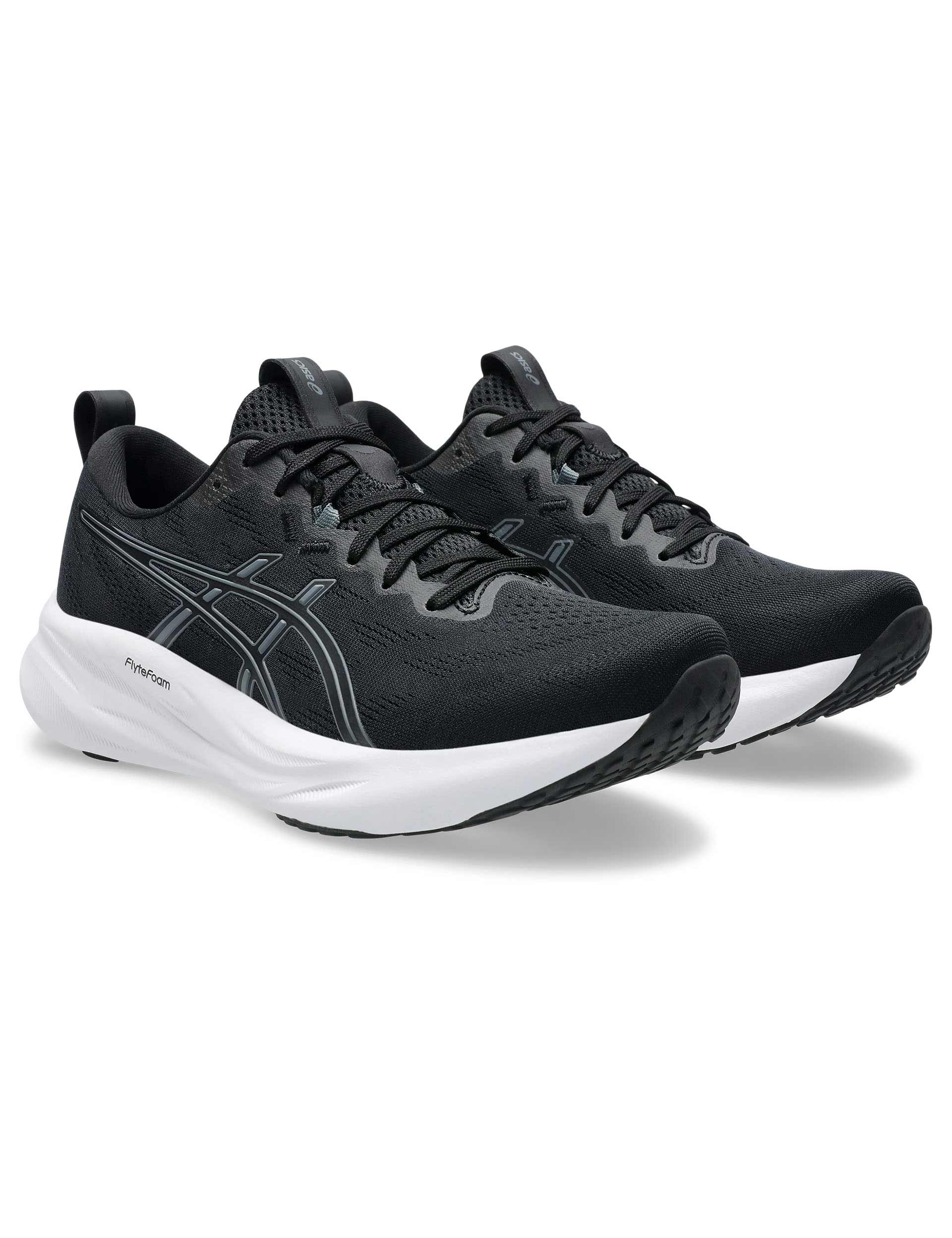 ASICS Gel Pulse 16 Running Shoes for Men - Black/Metropolis | Lightweight Cushioned Sneakers for Jogging, Gym & Everyday Wear