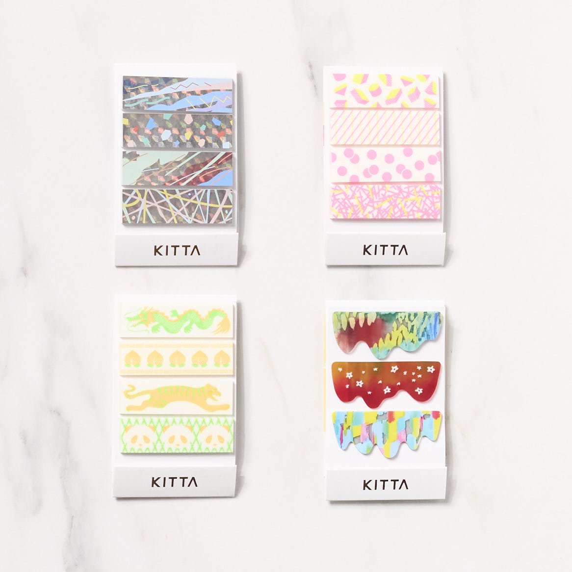 KITTA Otona Sticker Collection Vol. 10 - Premium Japanese Stationery Stickers by KING JIM for Scrapbooking, Journaling & Planner Decoration