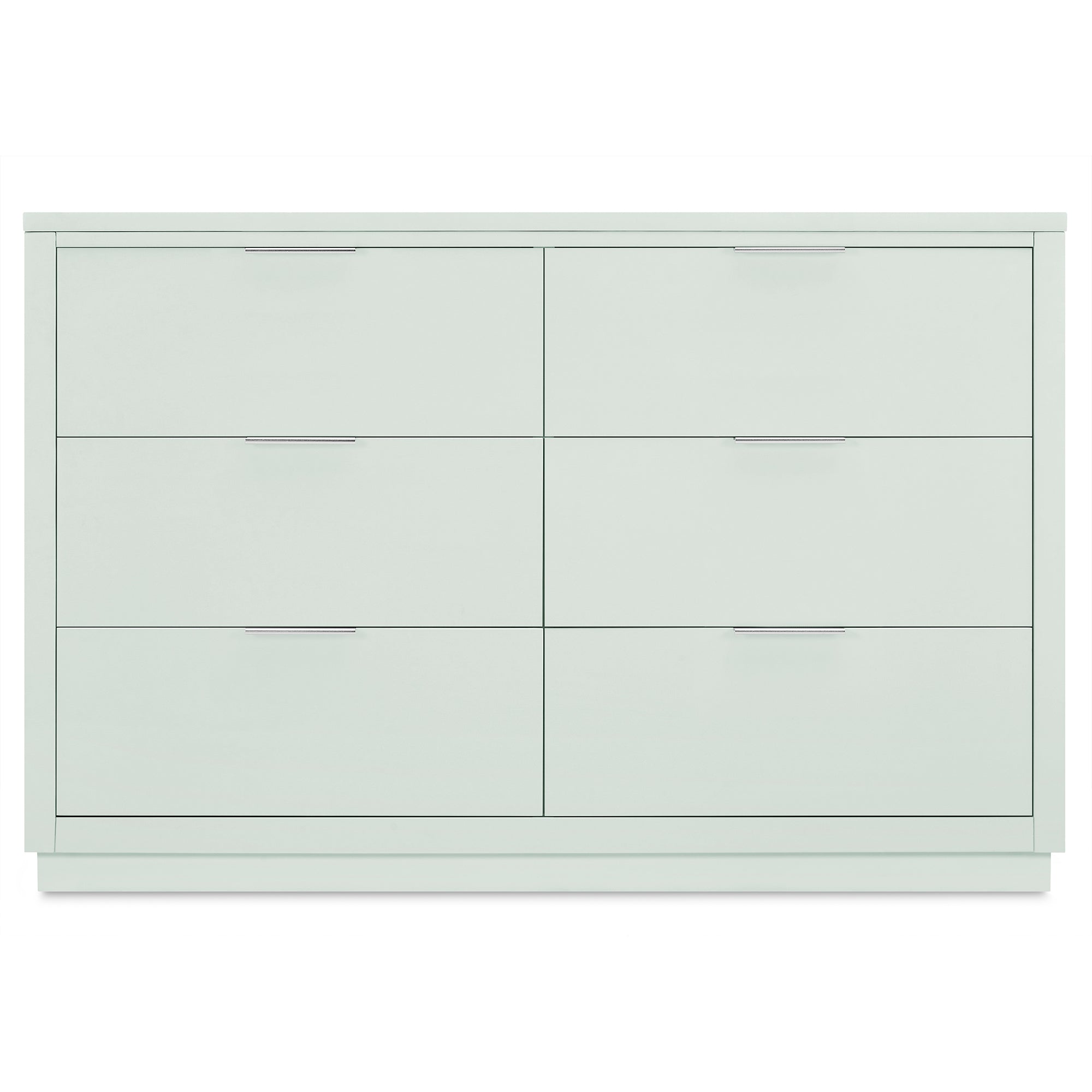 Forever 6-Drawer Dresser with Interlocking Drawers - Classic Collection | Solid Wood Bedroom Furniture for Storage & Organization | Perfect for Master Bedroom, Guest Room & Nursery