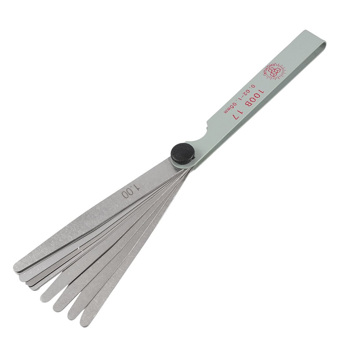 17-Piece Metric Feeler Gauge Set 0.02-1.00mm (4.1