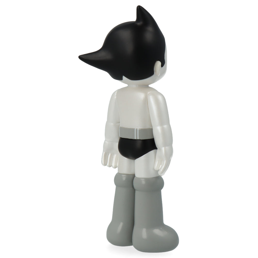 Astro Boy Standing Black and White Figure with Opened Eyes - Anime Collectible for Home Decor, Office Display, and Gift Giving