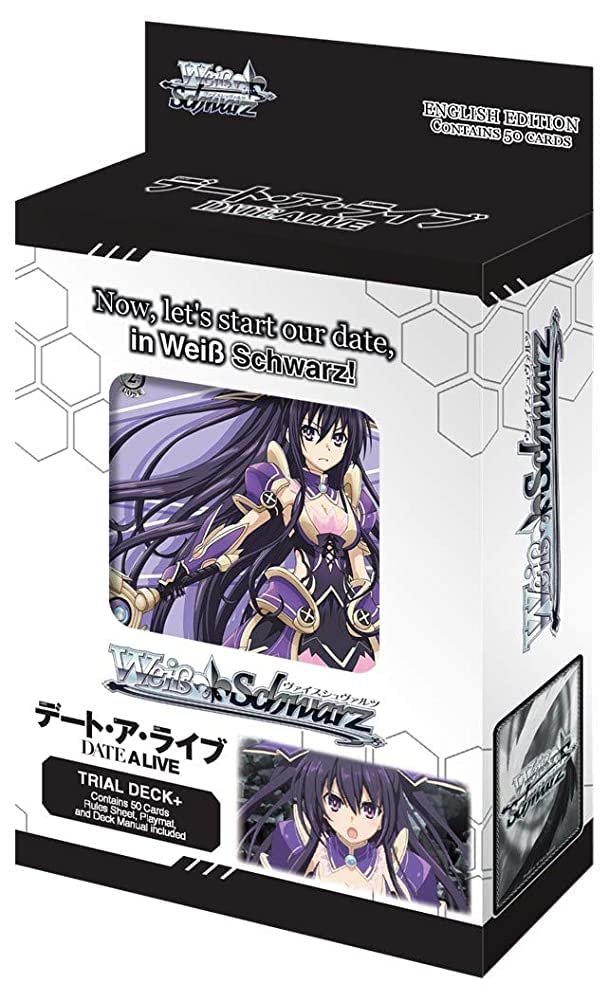 Weiss Schwarz Date A Live Trial Deck+ - Anime Trading Card Game Deck for Collectors & Players | Perfect for Battles, Tournaments & Anime Fans