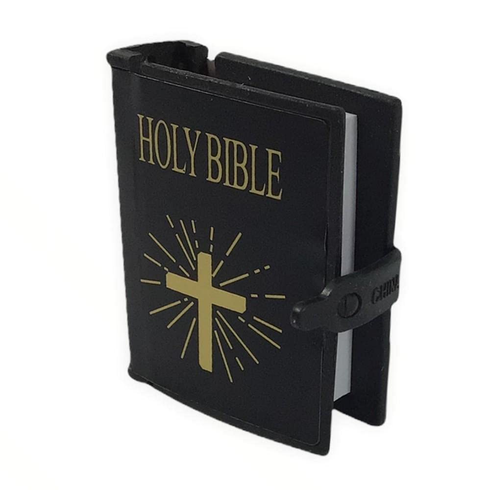 Melody Jane Dollhouse Large Bible with Printed Pages - 1:12 Scale Miniature Church Accessory for Dolls Houses | Perfect for Victorian Doll Displays, Sunday School Scenes & Collectible Miniature Settings