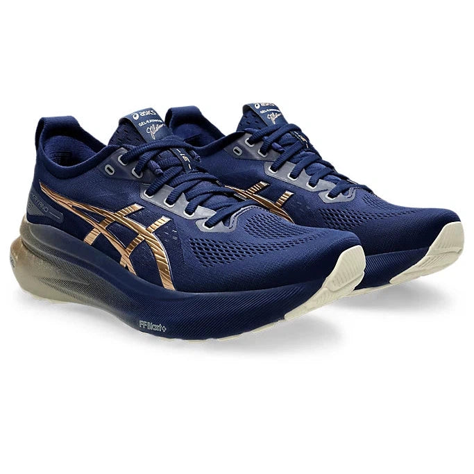 ASICS Men's Gel Kayano 31 Running Shoes - Platinum Color | Lightweight Cushioned Stability Trainers for Jogging, Gym Workouts & Daily Walking