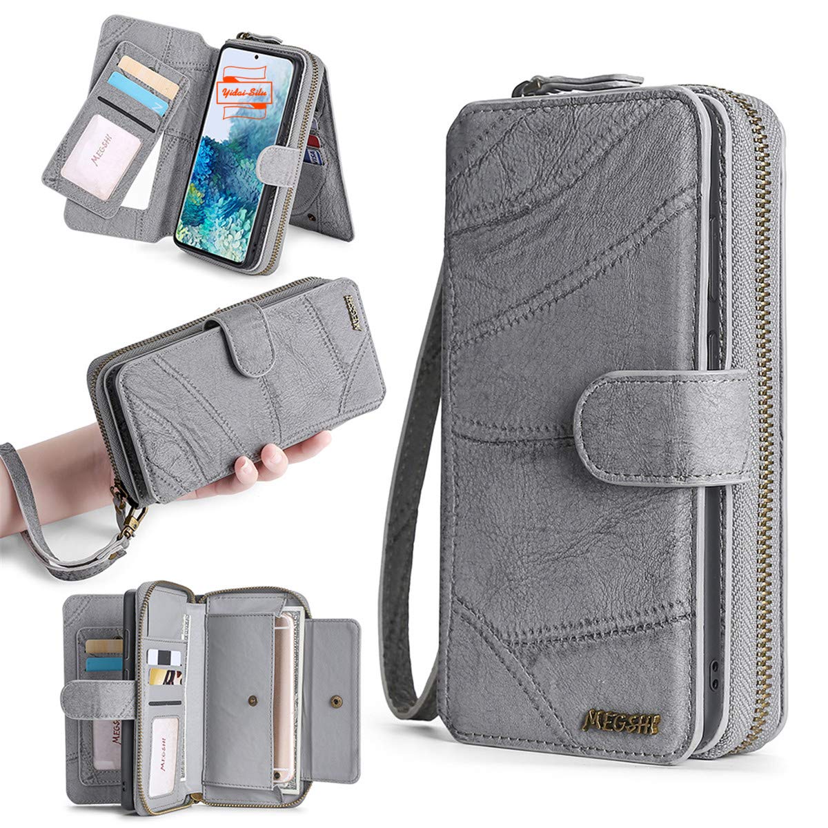Premium PU Leather Magnetic Flip Case for iPhone 13 Pro (6.1