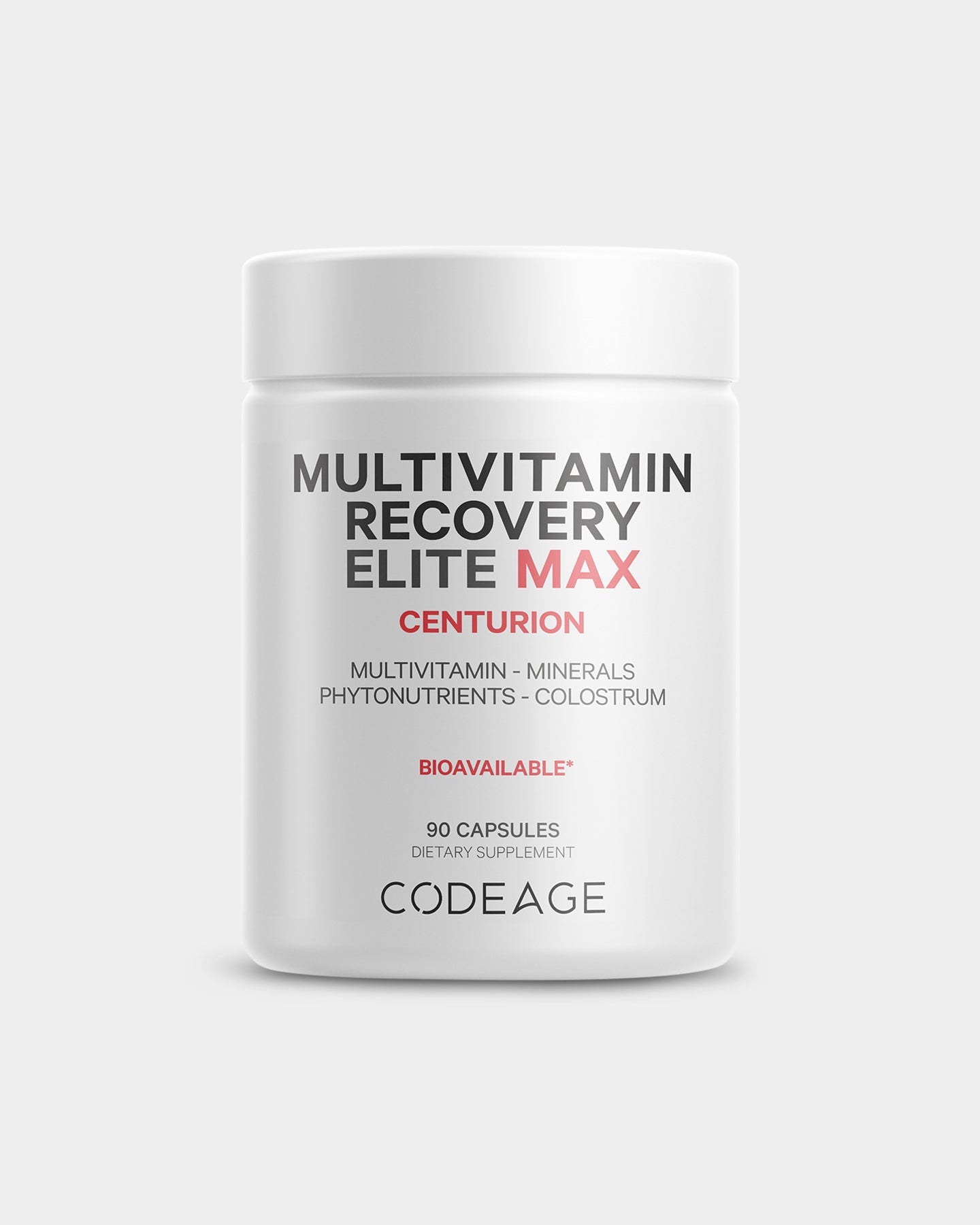 Codeage Multivitamin Recovery Elite Max - Premium Multivitamin Supplement for Immune Support, Energy & Recovery - Ideal for Athletes, Fitness Enthusiasts & Active Lifestyles