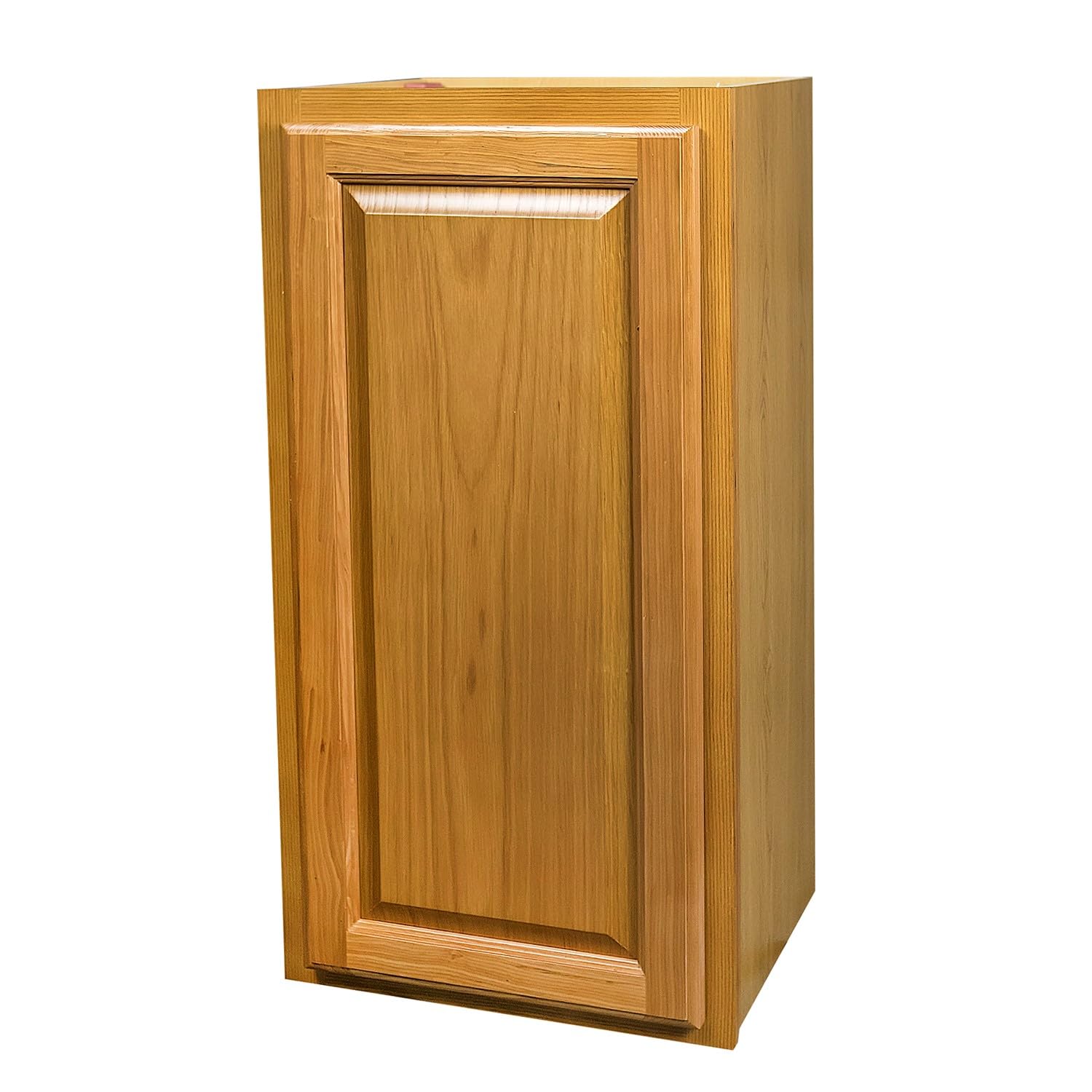 18x30 Honey Amber Raised Panel Kitchen Cabinet - Perfect for Small Kitchens