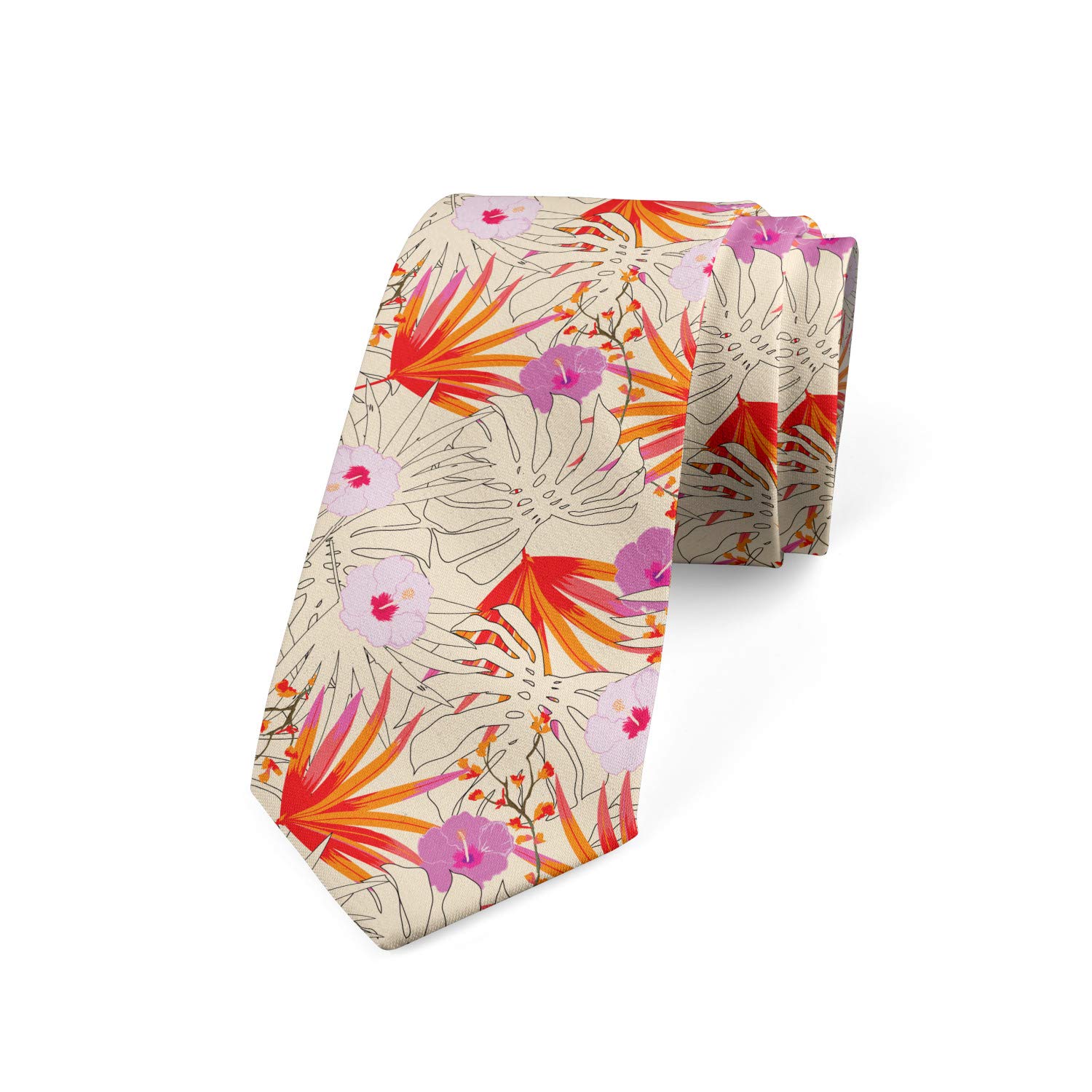 Ambesonne Men's Necktie - 3.7