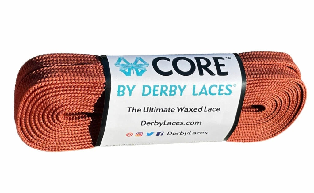 Derby Roller Skate Laces 72 Inch - Premium Core Skate Shoe Laces for Roller Derby, Artistic Skating & Rink Skating - Durable Nylon Laces for Roller Skates & Quad Skates