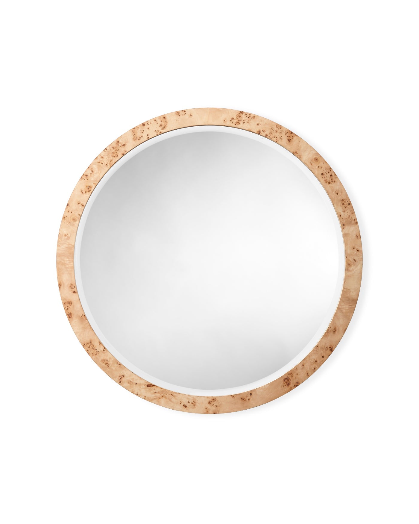 Chandler Round Mirror - Vintage Style Decorative Wall Mirror for Living Room, Bedroom, Entryway - 24 Inch Gold Frame Circle Mirror for Home Decor