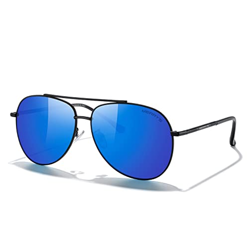 Black Frame/Blue Mirror Lens