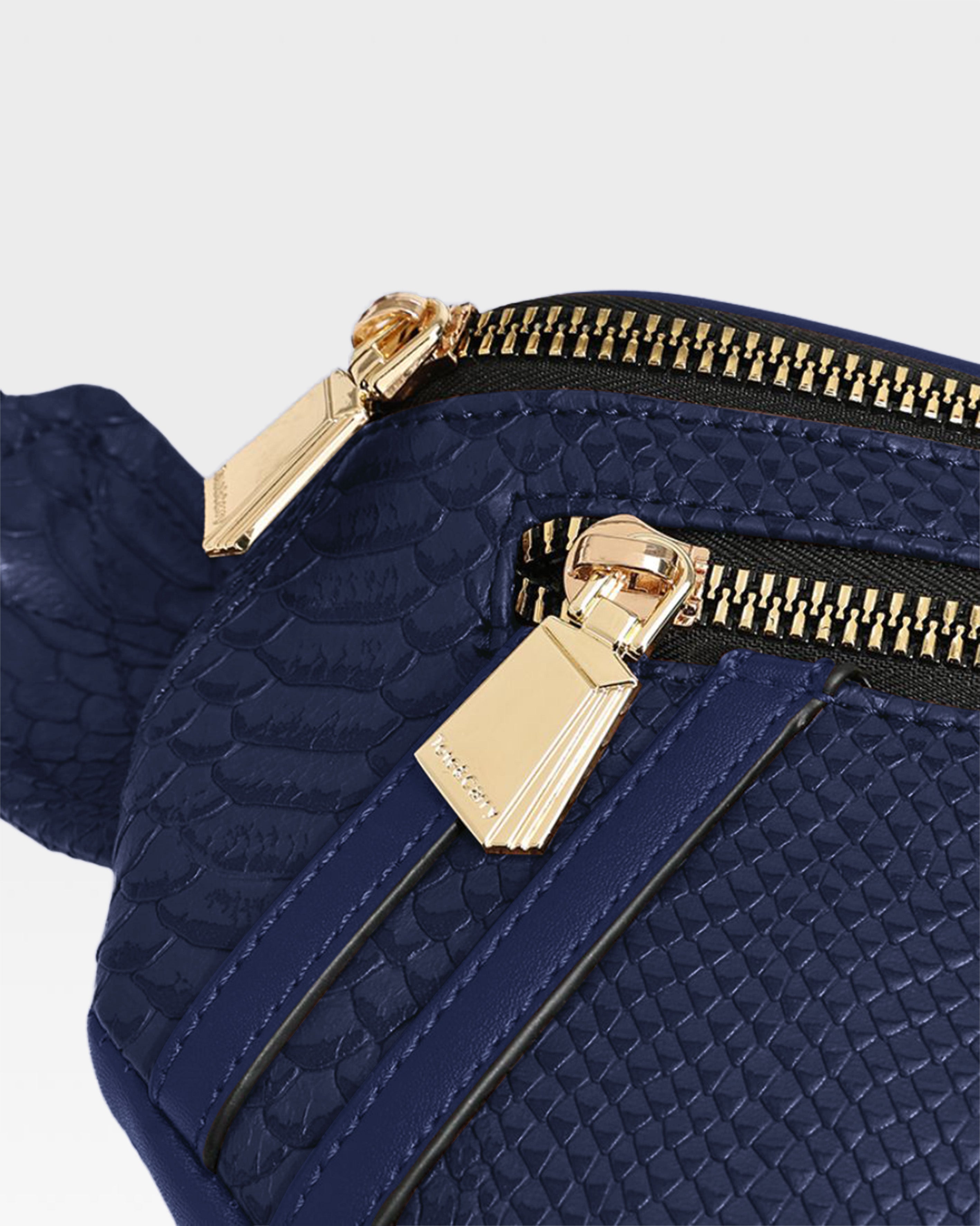 Apollo 1 Navy Blue Fanny Pack Waist Bag - Water-Resistant & Lightweight for Hiking, Travel, and Outdoor Activities