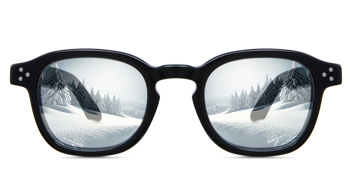 JOVI Men's Prescription Tinted Glasses - Stylish & UV Protection for Driving, Reading & Outdoor Activities