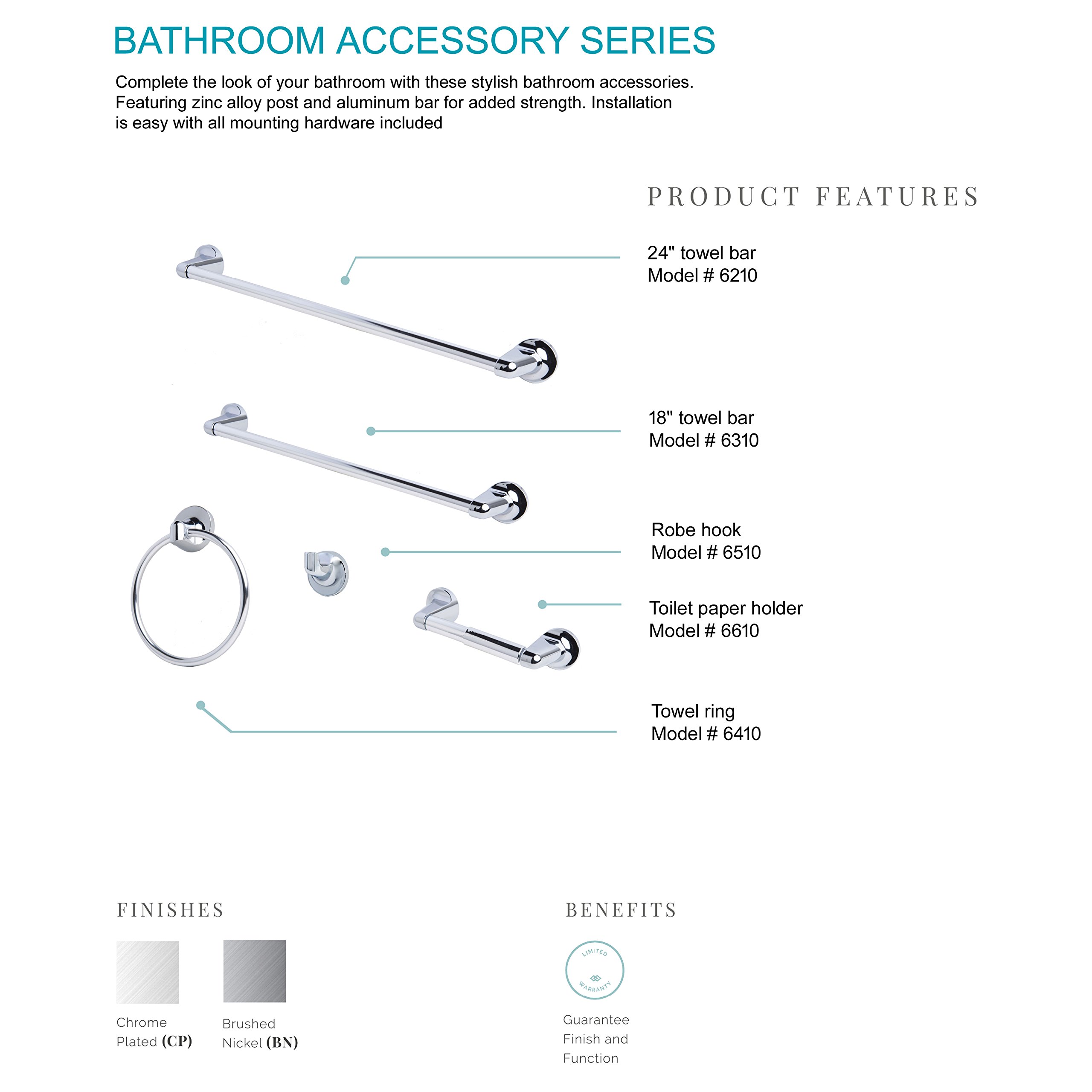 Laguna Brass 6610TB Oil Rubbed Bronze Toilet Paper Holder - Bathroom Accessories Set for Modern & Traditional Bathrooms | Durable & Stylish Home Decor for Powder Rooms & Guest Baths