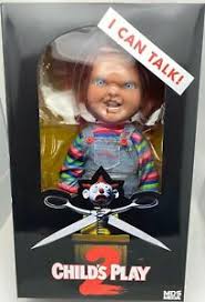 Child's Play 2 Chucky Mezco Mega Action Figure - Scary Horror Movie Collectible Toy for Halloween Decor & Fan Gifts