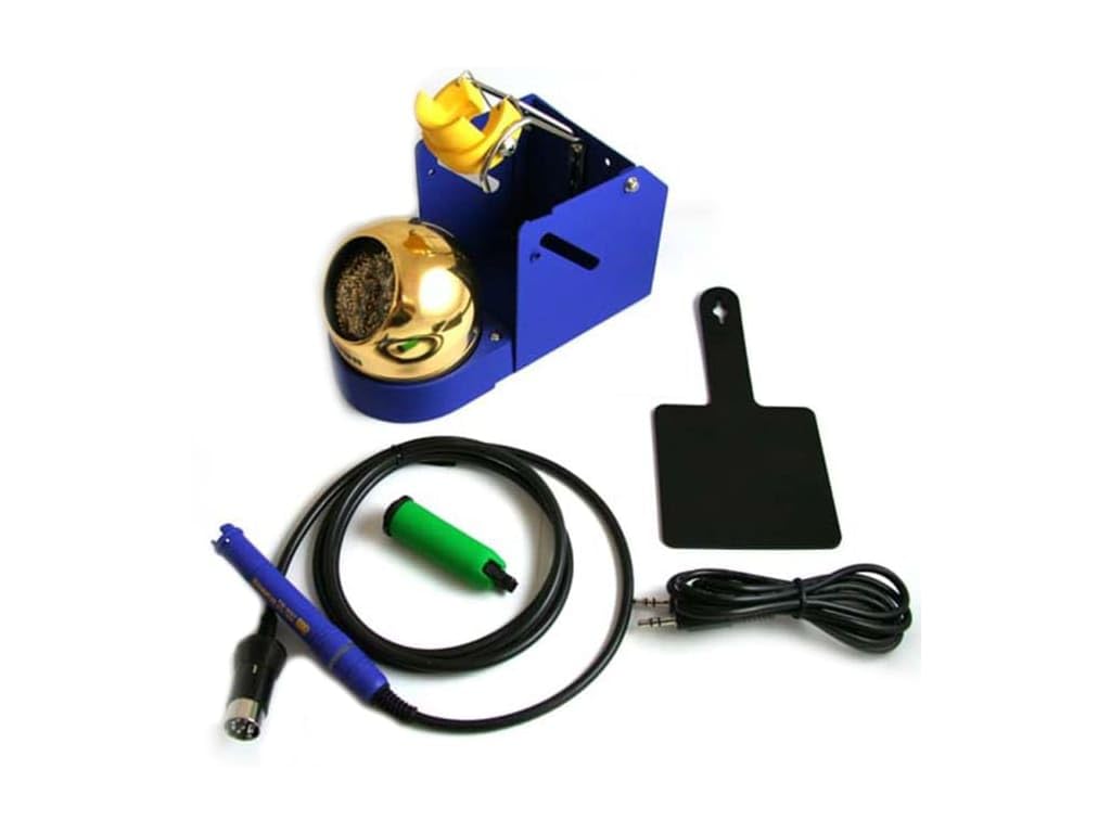 Hakko FM2027-06 Professional Soldering Iron Kit with FM206 - Precision Electronics Repair Tool for Circuit Boards, DIY Projects & Home Appliance Maintenance