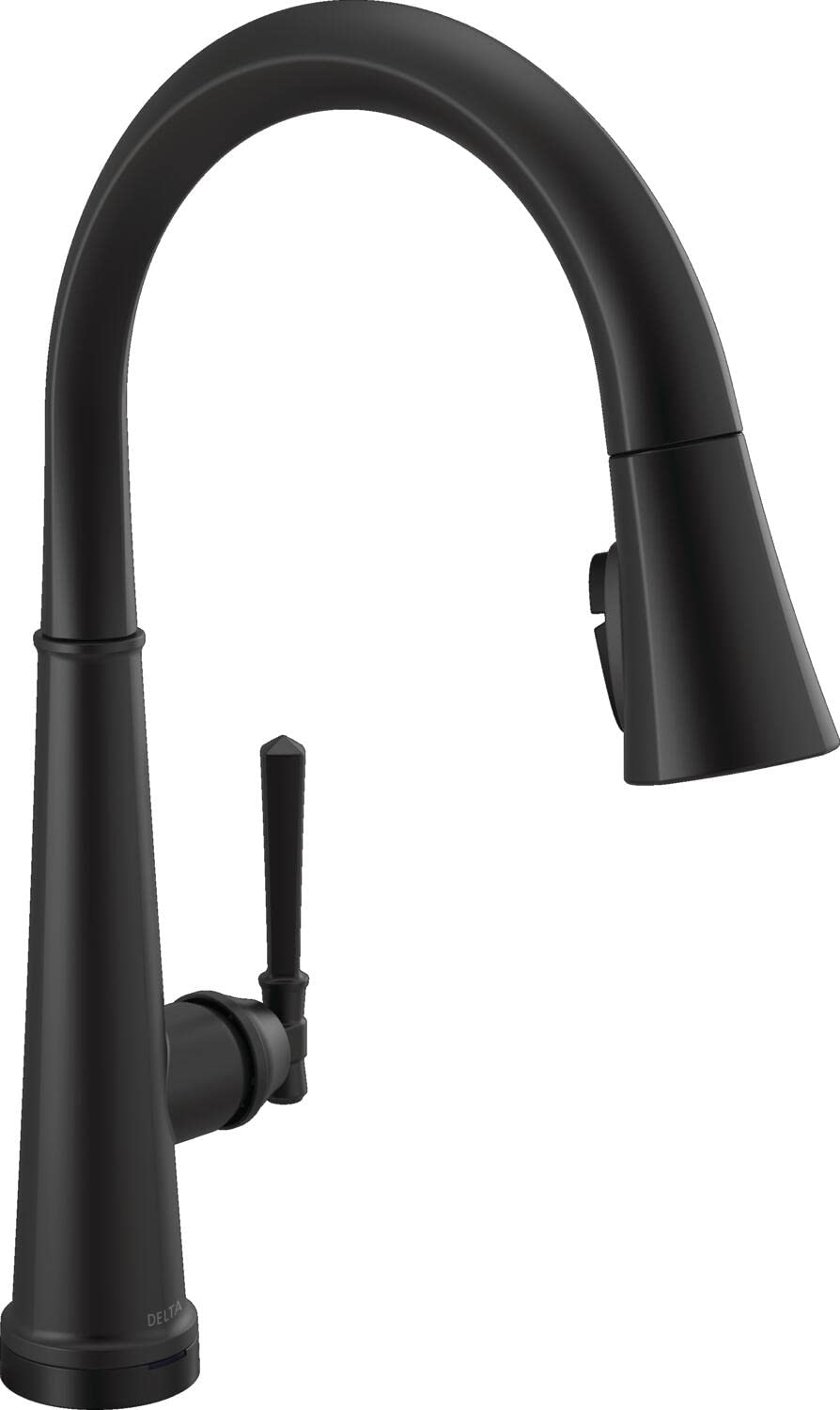 Delta VoiceIQ Smart Kitchen Faucet - Alexa/Google Assistant, Matte Black for Modern Homes