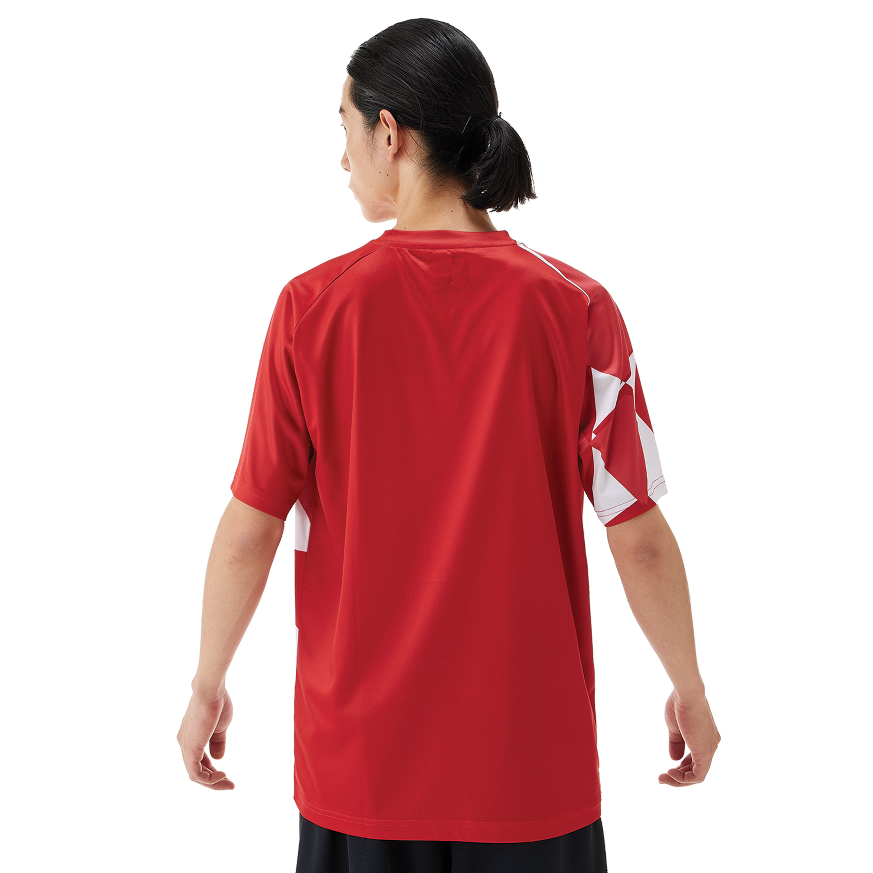Yonex 16744EX Tango Red Unisex Badminton & Tennis Shirt - Breathable Performance Sports Top for Men & Women - Perfect for Court Matches & Casual Wear