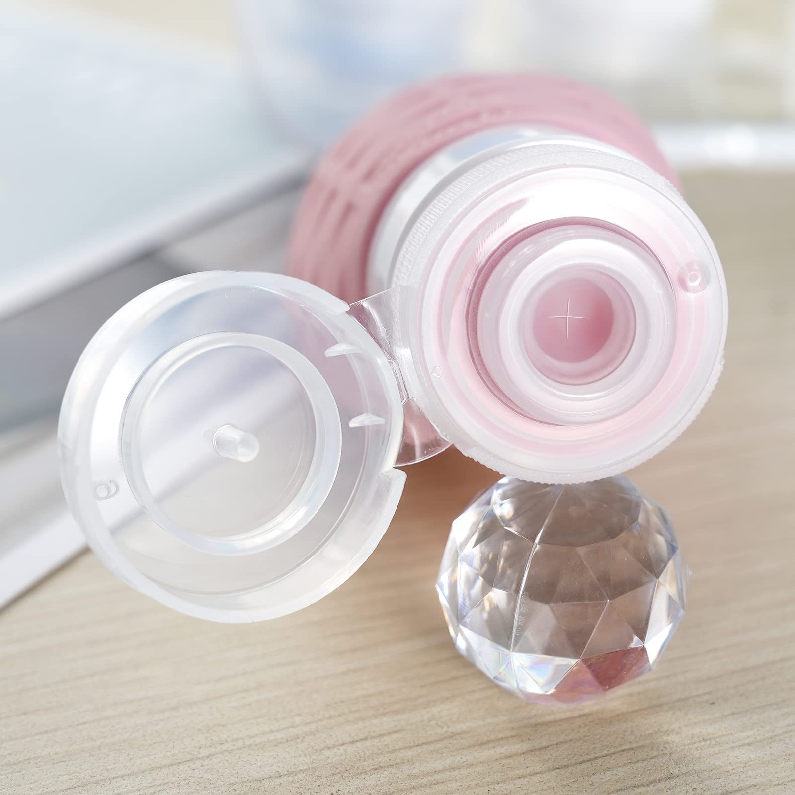 TSA Approved 3oz Travel Size Bottles for Toiletries - Leak Proof Silicone Travel Containers Set with Clear Liquids Bag, BPA Free Refillable Travel Accessories | Perfect for Airplane Carry-On, Vacation & Gym Essentials