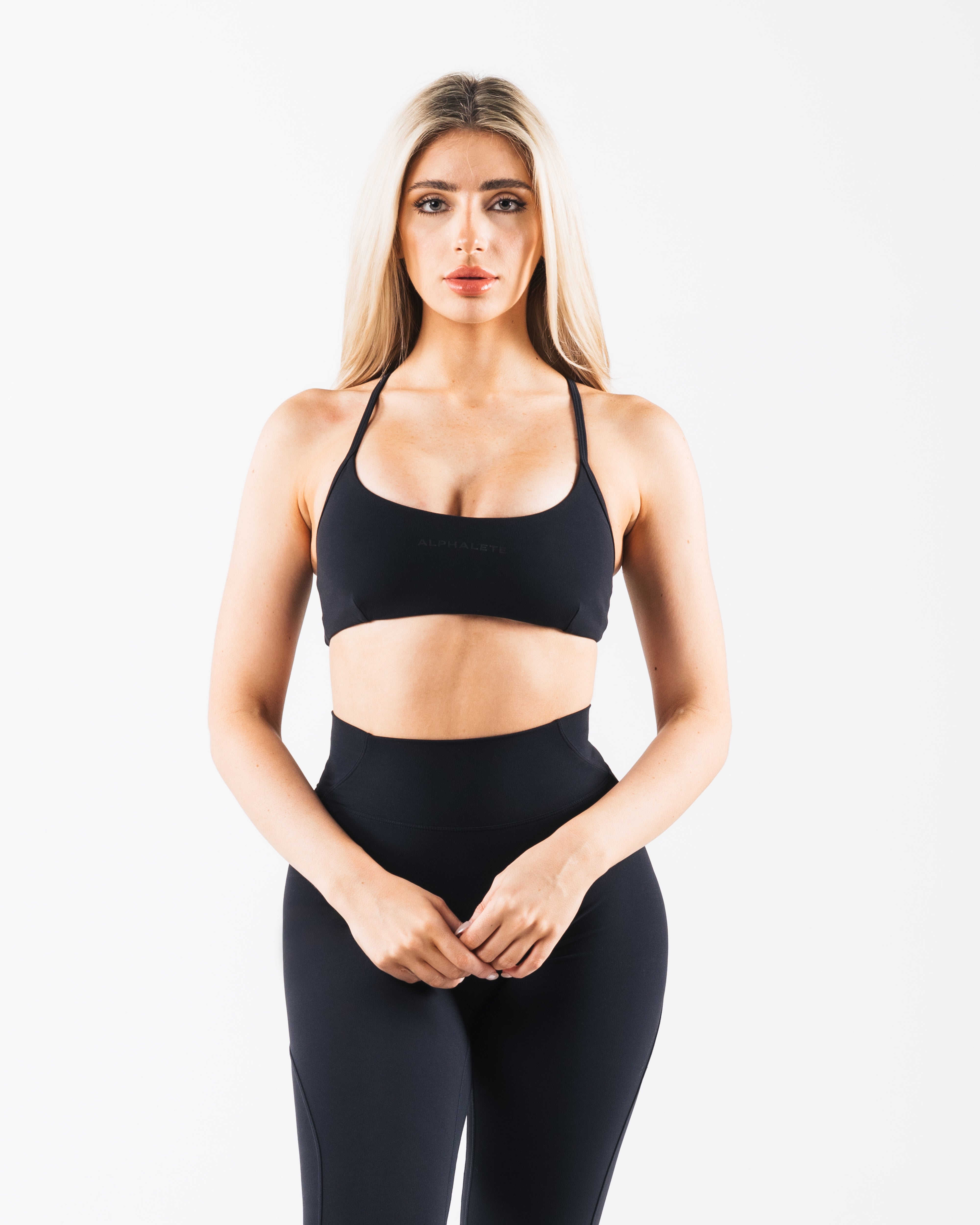 Aura 3 Strap Bra for Women - Comfortable Adjustable Support Underwear - Perfect for Yoga, Workout & Everyday Wear - Black