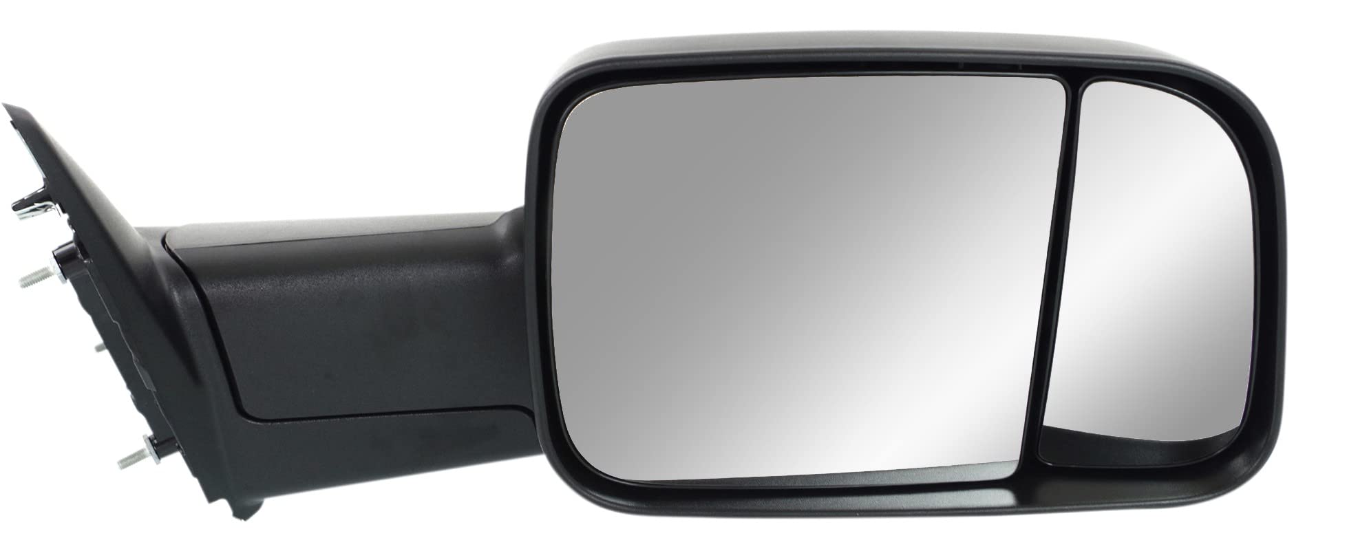 Garage-Pro Manual Remote Glass Blind Spot Mirror Compatible with Ram 1500/2500/3500 (2012-2022) & 1500 Classic (2019-2022) - Passenger Side Towing Mirror - Perfect for Enhanced Visibility & Safe Lane Changes