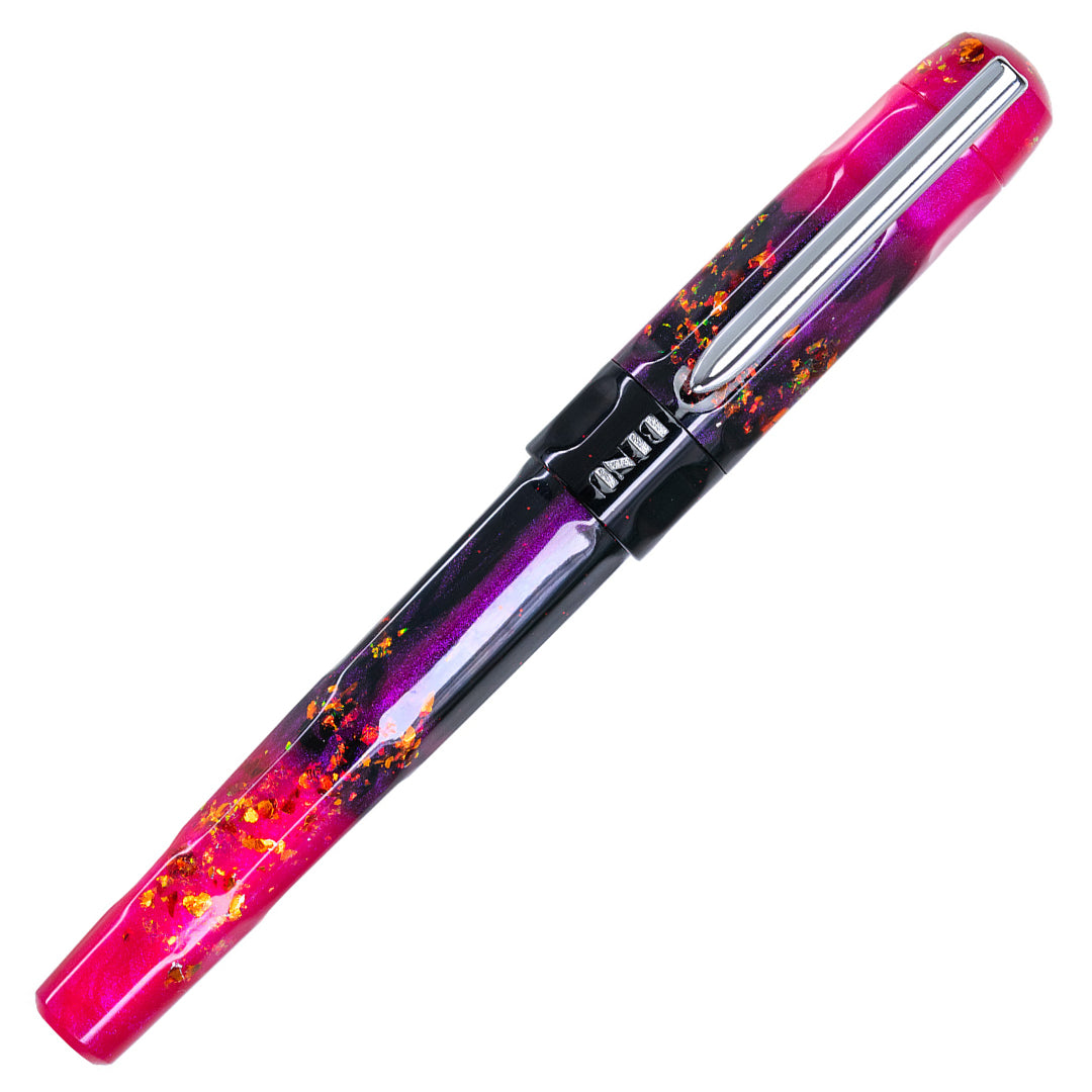 Benu Talisman Fountain Pen - Lily of the Incas Design Luxury Writing Instrument for Calligraphy, Journaling & Gift Giving