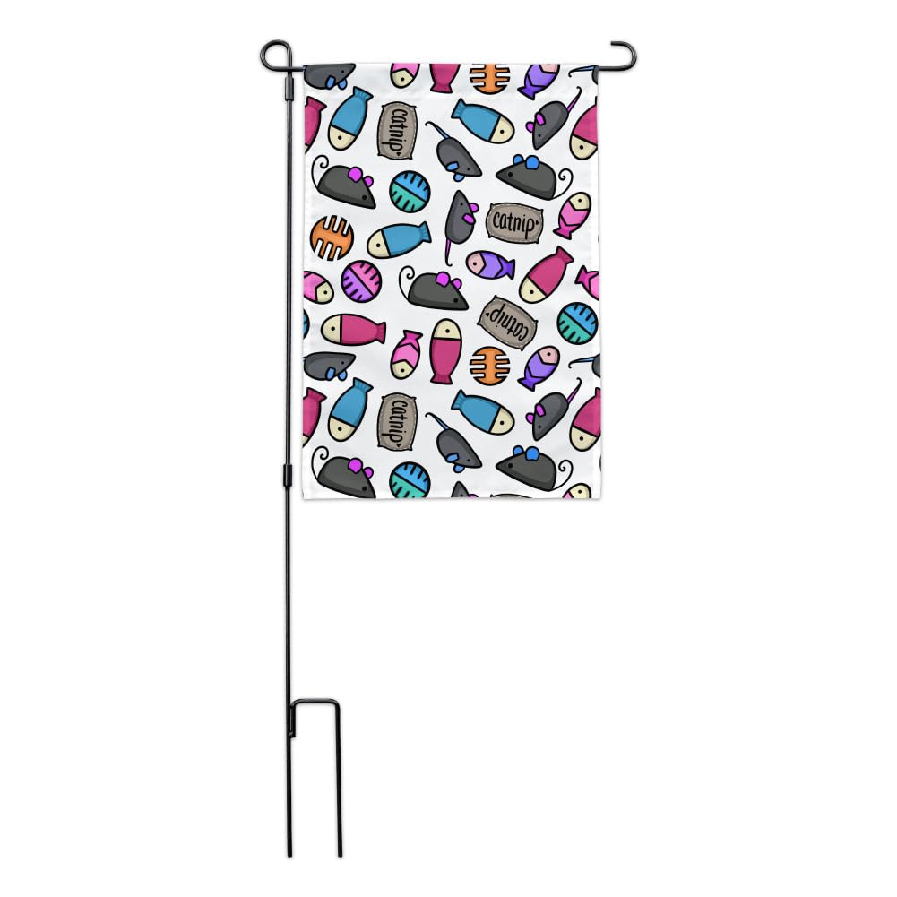 Interactive Cat Toys with Mouse & Fish Design - Catnip Infused for Playful Kittens - Perfect for Indoor & Outdoor Play in Garden or Yard